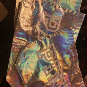 3 PINK shopping totes